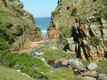 The deeply-incised gorges on the Pondoland Wild Coast have mostly  precluded development , but also keeps the area a pristine piece of paradise.