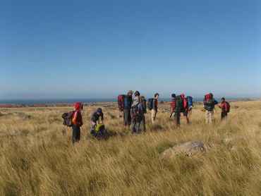 Backpacking through the grasslands of the Eastern Cape, Wild Coast.