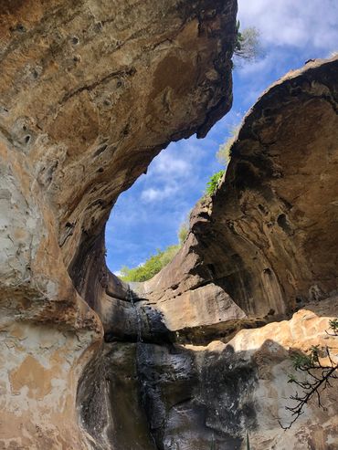 Bat Cave – aptly named