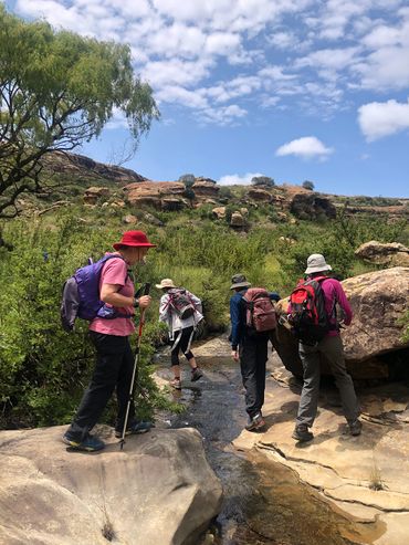 This river crossing may prove a bit more of a challenge during Summer months.