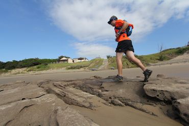 On a spring low tide, the beaches become hard and fast.