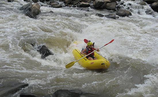 Rafting the Umkomaas