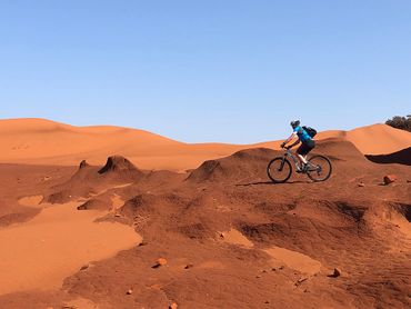 The red desert – a place of great cultural significance to the local Pondo villagers and under threat from proposed dune mining.