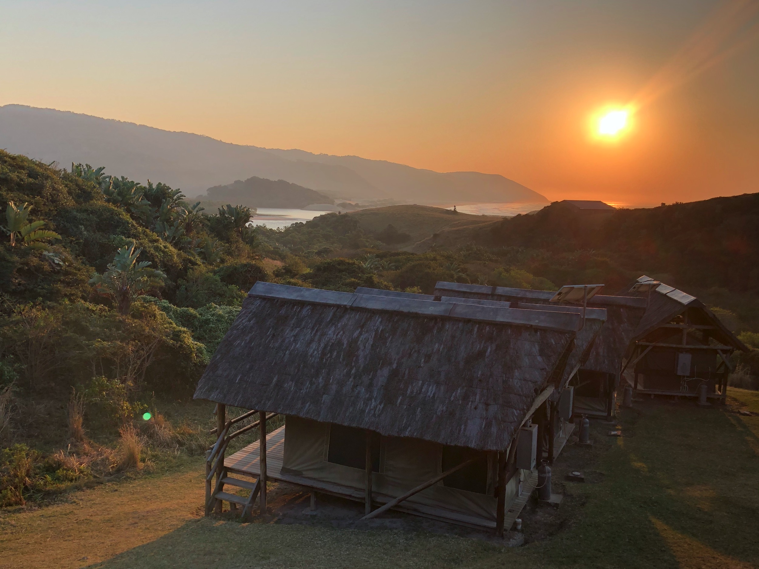 Sunrise at Ntafufu Tented Camp