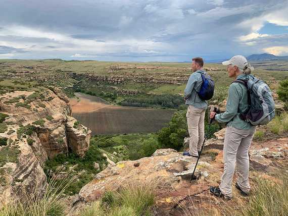 A fallow field amongst Clarens Sandstone