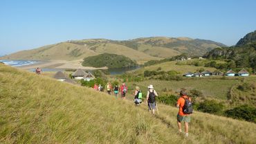 The pondo-explorer trail passes through a few rural villages.