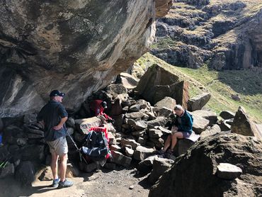 Twins Cave - the final night on the top before starting the Bell Traverse