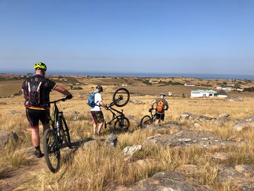 The inland route, following cattle paths, takes you through local villages and grasslands.