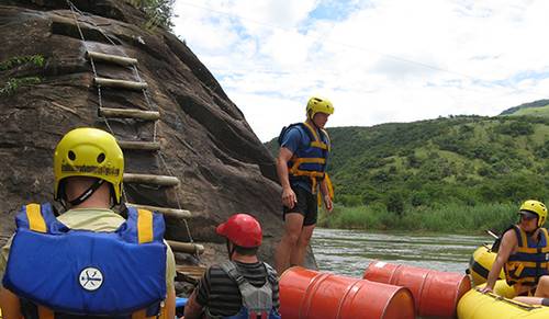 Rafting the Umkomaas