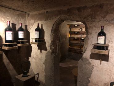 Underground cellar at House of Shiraz, Zandvliet