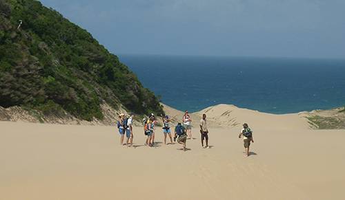 Walking & Snorkeling the Kosi Lakes