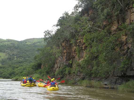 The Umko river carves through Gorge and Valley Bushveld