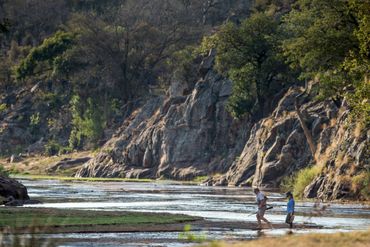 Walking wild along the Luvuvhu River, Northern Kruger.