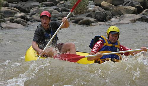 Rafting the Umkomaas