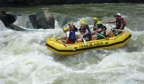 Rafting the Umkomaas