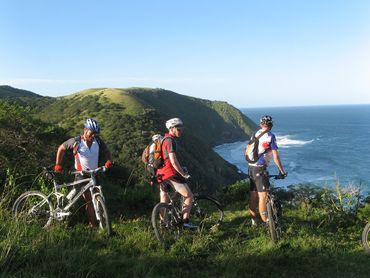 Racing the sunset as we still had 15km to do through the beautiful, but wild, Silaka Nature Reserve – last day of the Wild Coast Adventure trip.