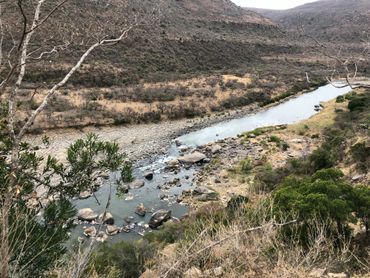 Winter Scape on the Tugela River