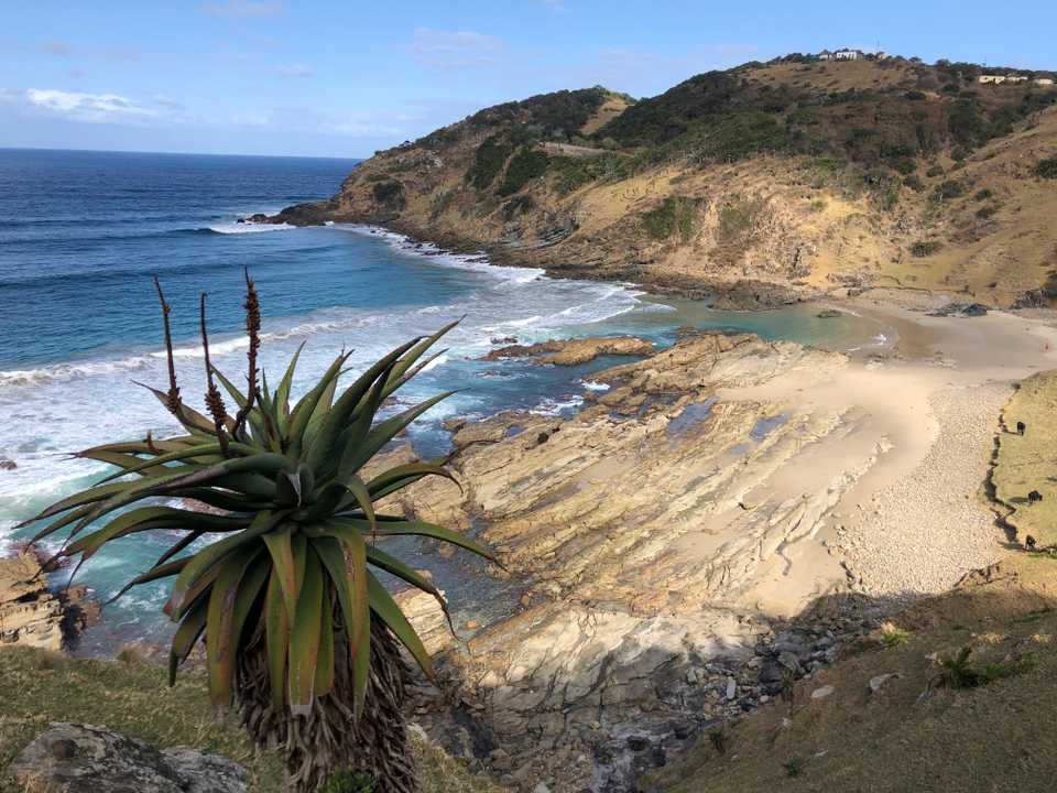 Pristine private beaches on the Wild Coast