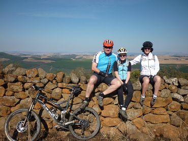 Stone wall, made by the Italian prisoners of war, at the top of Lebanon Mountain – Karkloof.