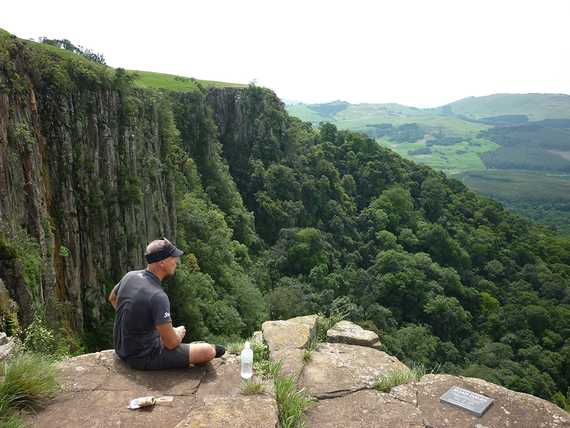 Atop Gray Mares Waterfall- Karkloof