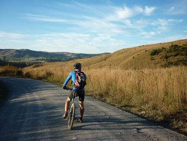 For those with less penchant for swoops and berms, there is plenty of scenic ‘gravel road’ riding here in the Midlands