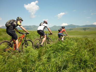 Views of the high berg as you cross the valleys