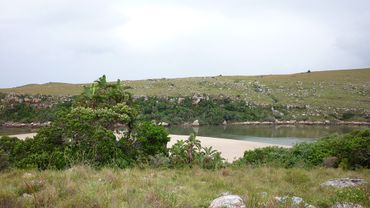 The Mtentu Estuary is your playground for your ‘free’ day between cycling.