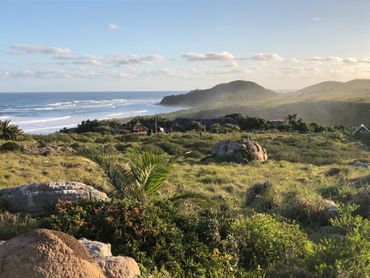 Mtentu at sunset