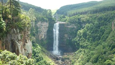 The spectacular Karkloof Waterfall
