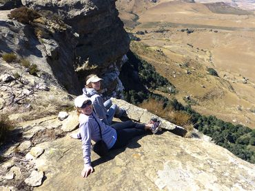 Viewing point for the vulture colony. Activity is greatest later in the day when the thermals peak.